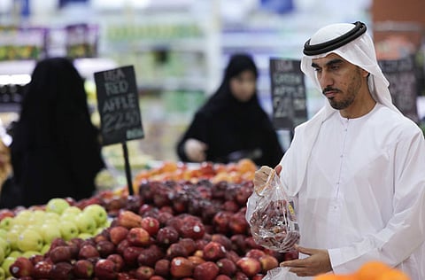 Customers shop at a supermarket in Dubai in pre-COVID-19 times. Photo is used for illustrative purpose only.