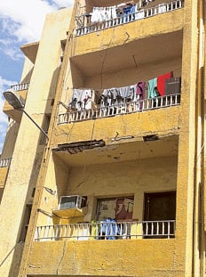 Old building is a hazard