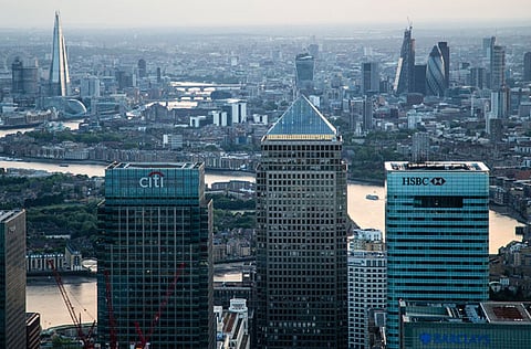 Distress signs keep flashing for UK's economy... The only silver lining from carrying a 2 trillion pound government debt is that interest rates are low and could get lower.