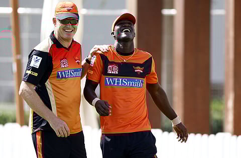 Darren Sammy during his time at Sunrisers Hyderabad 