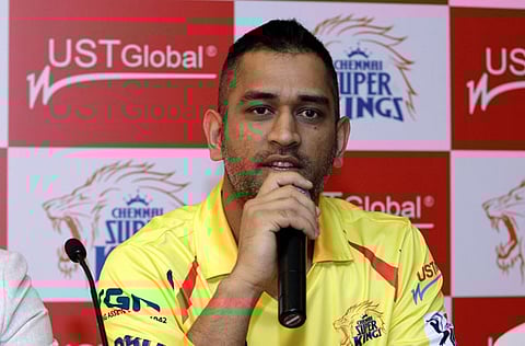 Chennai skipper MS Dhoni.