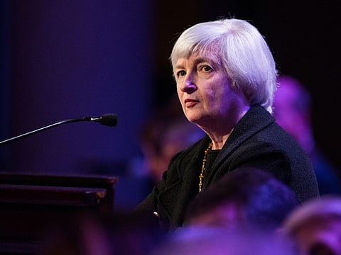 Yellen makes careful forecast on economy