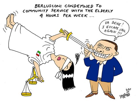 Having the last laugh