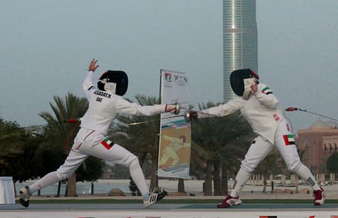 Female fencers steal the show