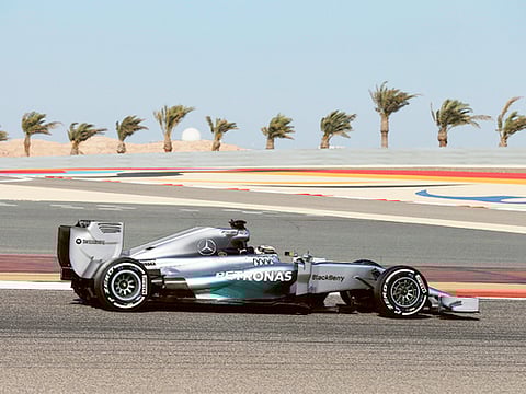The Sakhir Circuit will have to wait to see Lewis Hamilton this season