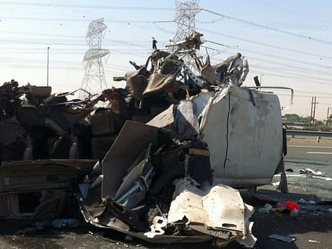 Horror crash in Dubai: Both drivers detained