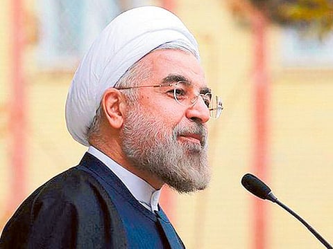 Hassan Rouhani criticises hardline media amid wave of arrests