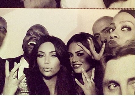Guests scrapbook Kimye’s big day on Instagram