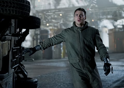 This photo released by Warner Bros. Pictures shows Aaron Taylor-Johnson as Ford Brody in Warner Bros. Pictures' and Legendary Pictures' sci-fi action adventure, "Godzilla," a Warner Bros. Pictures release.