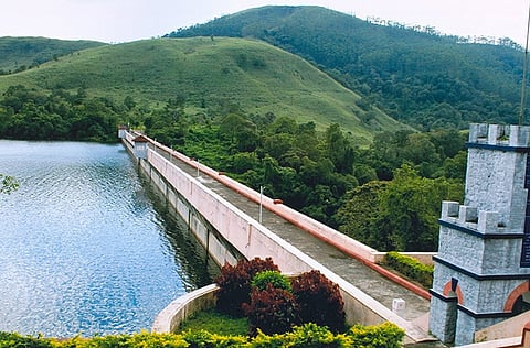 Mullaperiyar dam in Kerala