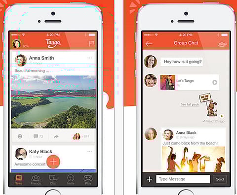 Messaging service Tango to offer media content