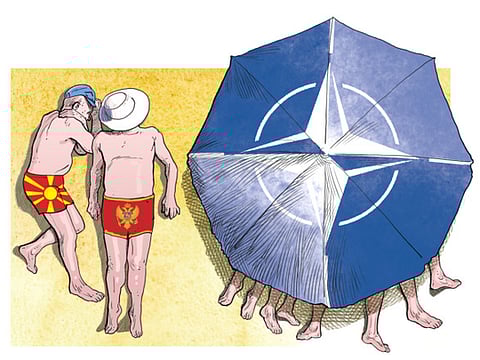 Extend Nato’s umbrella to Montenegro and Macedonia