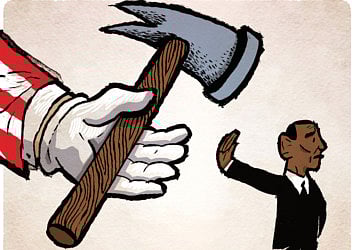 Obama wants to lead without power