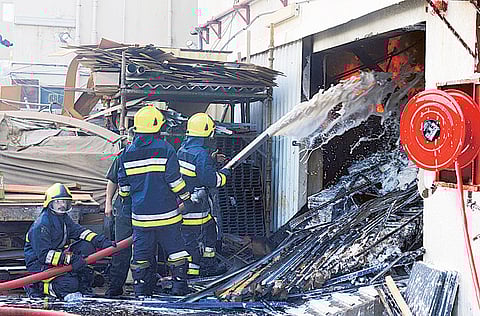 Abu Dhabi Civil Defence/Gulf News Archives 