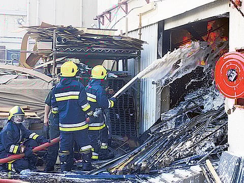 Abu Dhabi Civil Defence/Gulf News Archives 