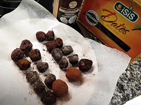 Ramadan recipe: A date with chocolate truffles