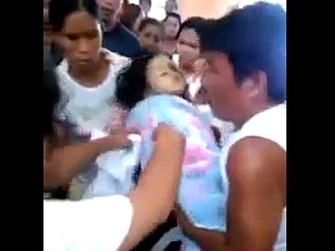 Watch: 'Dead' girl wakes up at own funeral in Philippines