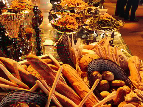 Iftar of the day: Ajwan tent at Sky Dive Dubai