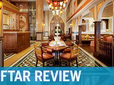 Ramadan 2014: Iftar at Lalezar, Jumeirah Zabeel Saray