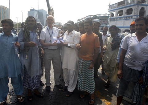 Dubai charity brightens day for UAE seafarers