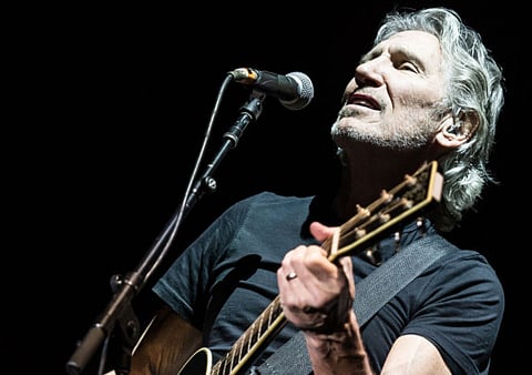 English Musician Roger Waters of Pink Floyd