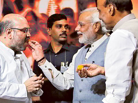 "The 'Modi magic' of swinging election results by oratory seem to be over. Ditto for the media anointed 'Chanakya' – BJP president Amit Shah"  (Chanakya was the political advisor of historical Indian king Chandragupta who was known for his guile and political manipulations – also known as Kautilya)