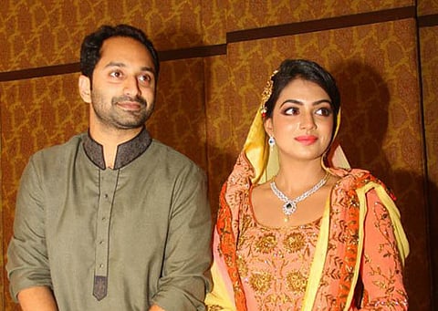 Malayalam movie stars Fahad Fazil, Nazriya get hitched