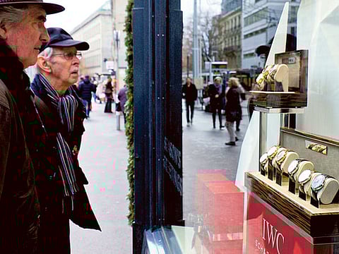 Swiss watchmakers feel hard done by circumstances