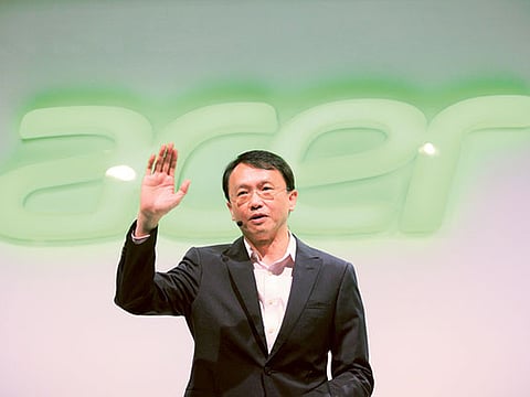 Acer’s Jason Chen may have an ace up his sleeve