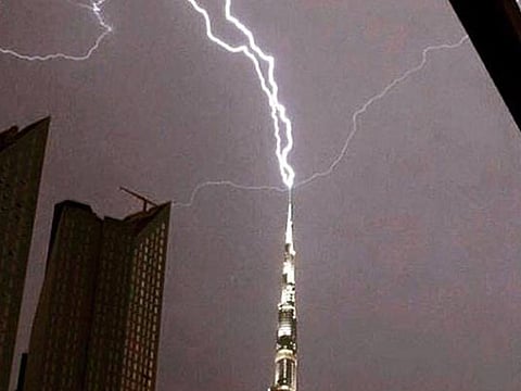 Your awesome thunder and lightning pictures and videos in the UAE