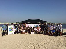 Divers clean-up deep-sea