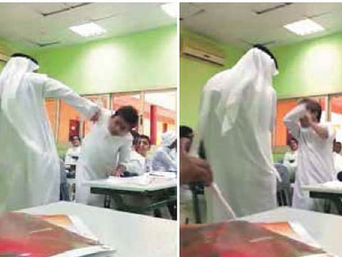 Ajman teacher suspended for hitting sixth grader in public school