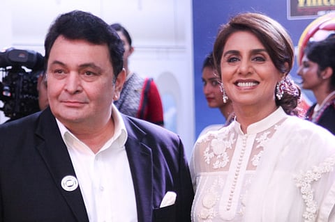 Rishi and Neetu Kapoor.