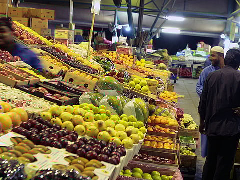The Abu Dhabi Food Control Authority temporary closed the store Shehzad Ahmad for Vegetables and Fruits at Al Mina Street in Abu Dhabi. For illustrative purposes.