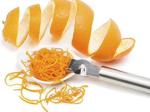 The zest imparts an extra layer of citrus flavour to all kinds of dishes, plus it is rich in vitamin C