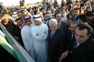 October 8, 2005: Shaikh Khalifa City foundation stone layed