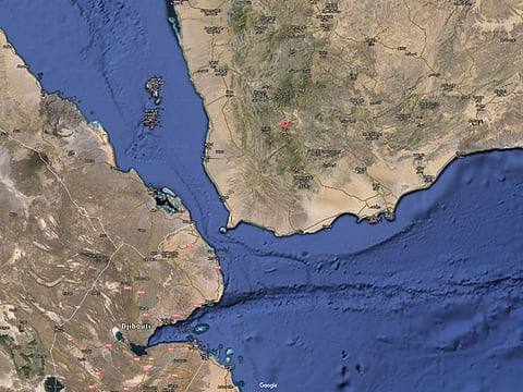 Bab Al Mandab strait.