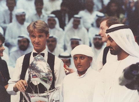 November 11, 1990: Hendry wins Dubai Classic title