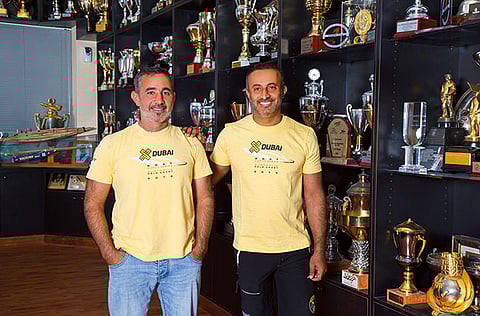 Nadir Bin Hendi and Arif Al Zaffain have steered themselves to a favourable position to win the world championship.