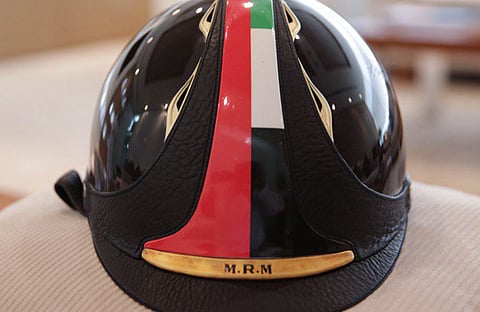 Mohammad’s helmet fetches Dh24.05m in charity auction