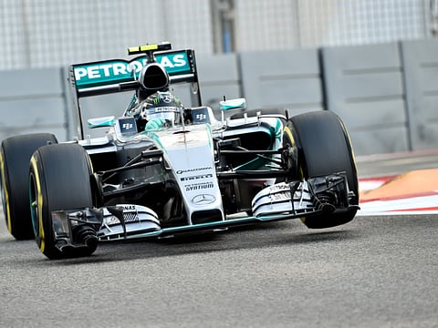 Formula One Etihad Airways Abu Dhabi Grand Prix: Nico Rosberg maintains recent dominance over Hamilton