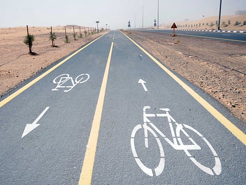 A number of cyclists were exposed to serious accidents and injuries because of ignoring cycling rules in designated lanes and tracks.