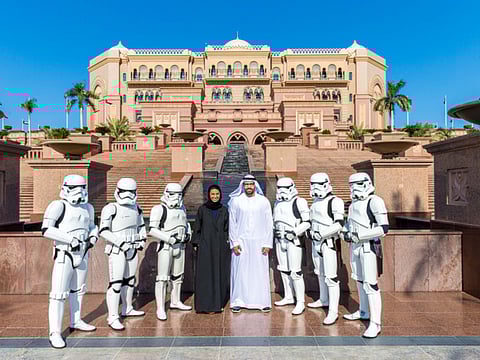 Stormtroopers take over Abu Dhabi