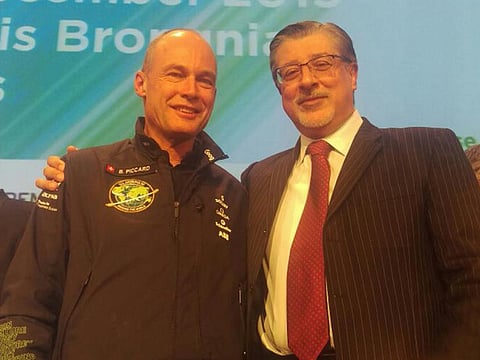 Solar Impulse co-founder Betrand Piccard says renewable energy future brighter than before