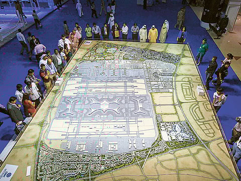 As big as the 2019 edition - the organisers of Dubai Airshow reckon to have the same exhibitor numbers as the previous one. 