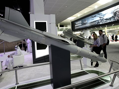 Tawazun pavilion at IDEX. Tawazun has formed a partnership with Airbus and the National Space Science and Technology Center (NSSTC) at UAE University, which will see the building of a satellite centre in Al Ain.