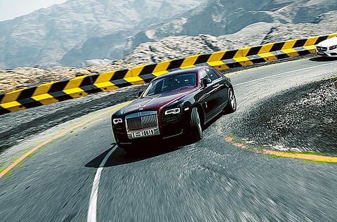The Rolls-Royce Ghost Series II takes the curves well, and without any of the decibel effort to show for it.