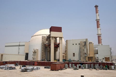 A file picture dated August 21, 2010 shows a general view of the Iranian nuclear power plant in Bushehr, southern Iran. 