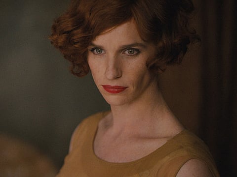 Eddie Redmayne in transgender role