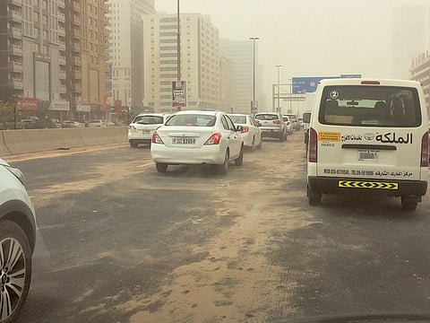 Windy and dusty weather in the past few days in parts of the UAE